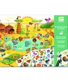 Dzēšamie zīmējumi DJECO Savanna, tuksnesis un Ziemeļpols: laiks izklaidēties!