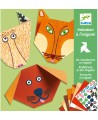 Origami komplekts DJECO Dzīvnieki, 24 figūriņas