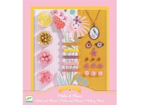 Papuošalų gamybos rinkinys DJECO Gėlės ir karoliukai