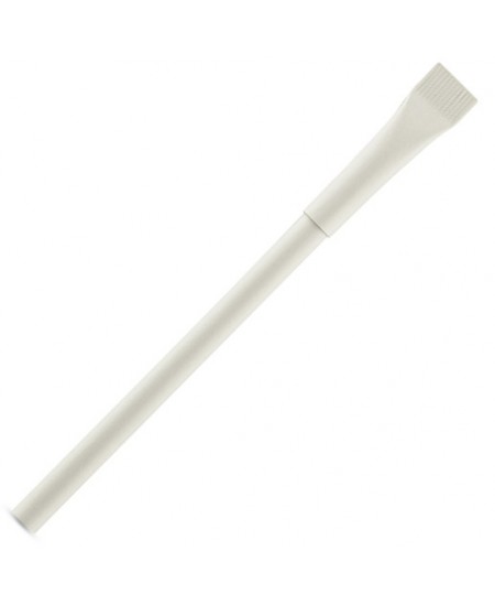 Ekoloģiska lodīšu pildspalva NATURELLE, 0.5 mm, balts korpuss, zila