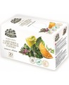 Augļu tēja VASARAS GARŠA ar piparmētru un citrusaugļiem, 20 x 2,5 g