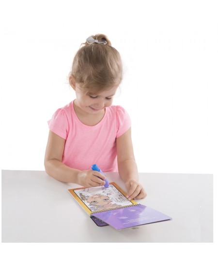 Ūdens zīmēšanas grāmata MELISSA & DOUG Water Wow Grims un manikīrs