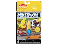 Piešimo vandeniu knyga MELISSA & DOUG Water Wow \"Transportas\"