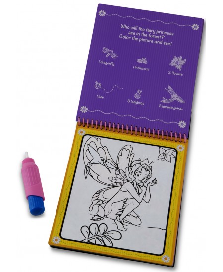 Ūdens zīmēšanas grāmata MELISSA & DOUG Water Wow Pasakas