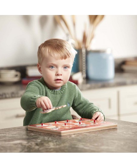 Koka puzle ar skaņām MELISSA &amp; DOUG Lauksaimniecības dzīvnieki