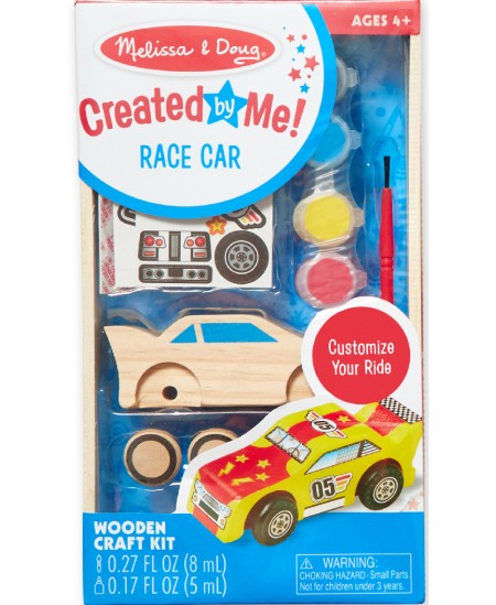 Rotaļlietu ražošanas komplekts MELISSA & DOUG Sacīkšu auto
