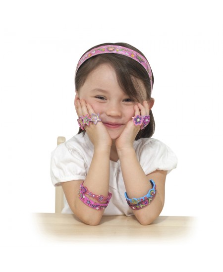 Matu stīpiņu izgatavošanas komplekts MELISSA & DOUG Design Your Own