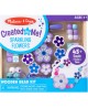 Koka krellīšu vēršanas komplekts MELISSA &amp; DOUG Kvēlojošie ziedi