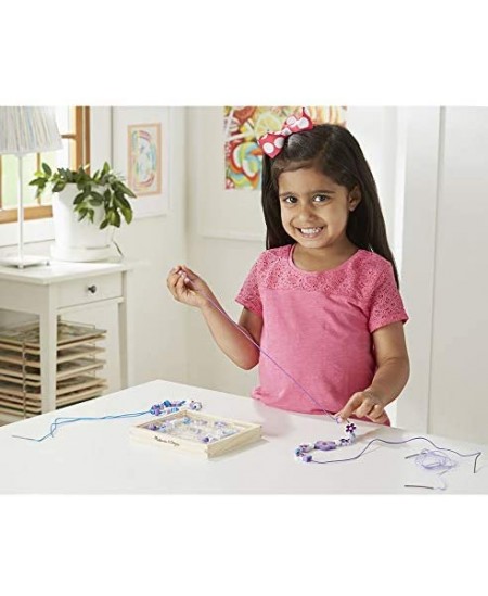 Koka krellīšu vēršanas komplekts MELISSA & DOUG Kvēlojošie ziedi