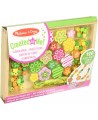 Medinių karoliukų vėrimo rinkinys MELISSA & DOUG Gėlių galia