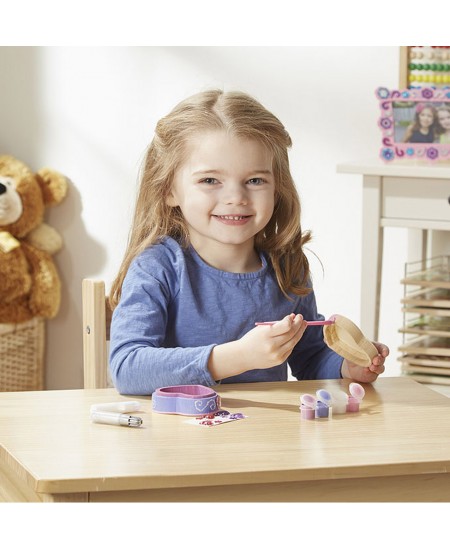 Kastes izdekorēšanas komplekts MELISSA & DOUG Sirds