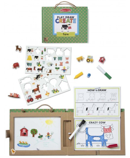 Spēļu un radošuma komplekts MELISSA & DOUG Saimniecība