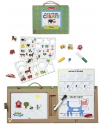 Žaidimų ir kūrybos rinkinys MELISSA & DOUG Ūkis