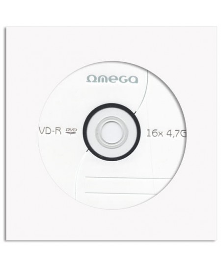 Datu nesējs OMEGA DVD-R, 4.7GB, 16X, papīra aploksnē