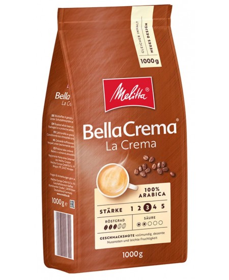 Kafijas pupiņas MELITTA BELLACREMA LaCrema, 1 kg