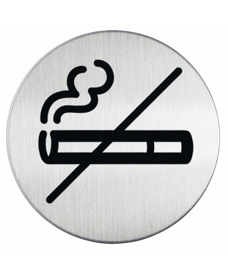 Nerūsējošā tērauda uzlīme NO SMOKING