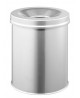 Tērauda atkritumu tvertne DURABLE, sudraba, 15 l