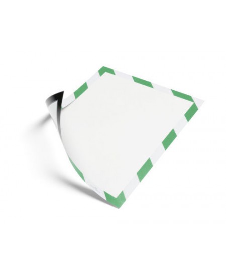 Inforāmis DURAFRAME SECURITY, A4, 23.6x32.3 cm, zaļa/balta