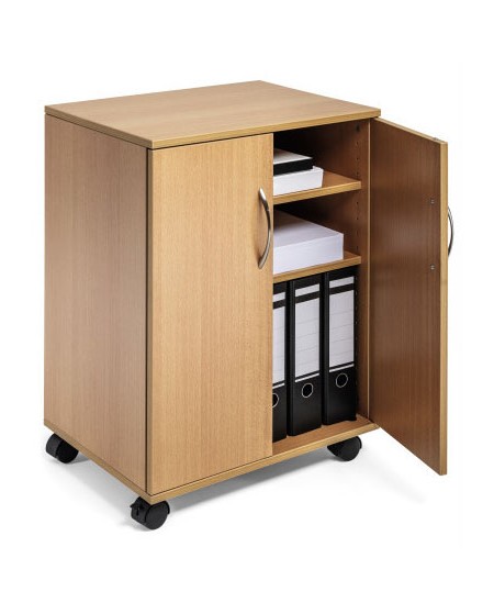 Daudzfunkcionāls skapītis, DURABLE, slēgts, brūns