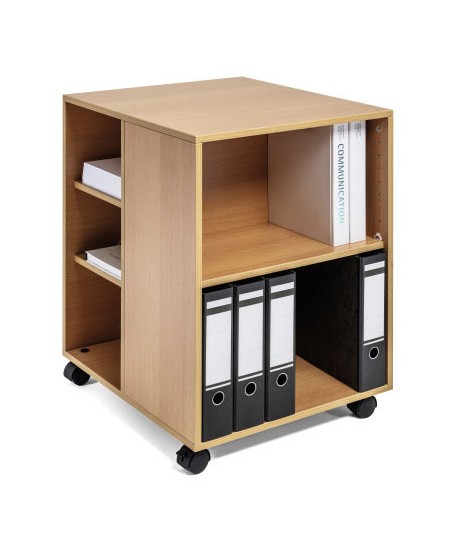 Daudzfunkcionāls skapītis, DURABLE, atvērts, brūns