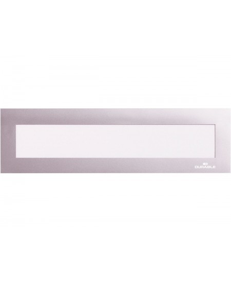 Inforāmis DURAFRAME MAGNETIC TOP, 21x4 cm, sudraba