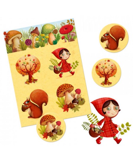 Izglītojoša loto spēle DJECO Četri gadalaiki (2+)