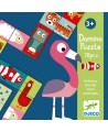 Izglītojoša domino puzle DJECO Animo, 28 detaļas