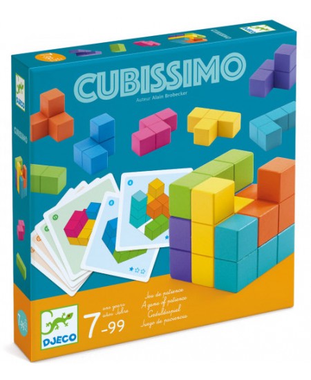Galda spēle un prāta mežģis DJECO Cubissimo (7+)