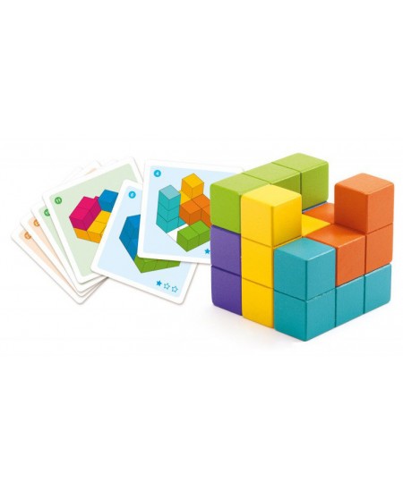 Galda spēle un prāta mežģis DJECO Cubissimo (7+)