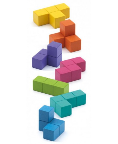 Galda spēle un prāta mežģis DJECO Cubissimo (7+)