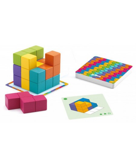 Galda spēle un prāta mežģis DJECO Cubissimo (7+)