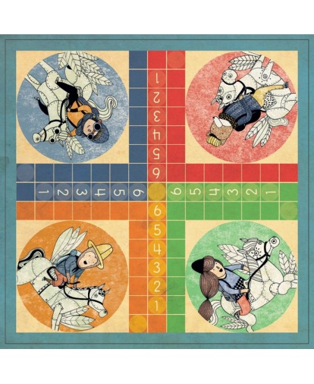 20 klasisko galda spēļu komplekts DJECO, angļu val., (6+)