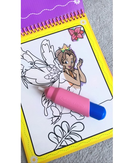 Ūdens zīmēšanas grāmata MELISSA & DOUG Water Wow Pasakas