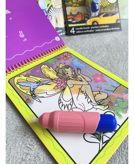 Ūdens zīmēšanas grāmata MELISSA & DOUG Water Wow Pasakas