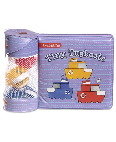 Vannas grāmatiņas un trīs rotaļlietu komplekts MELISSA & DOUG Mazie kuģīši