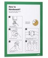 Rāmis dokumentiem DURABLE DURAFRAME®, A4, (iepak. - 2 gab.), zaļš