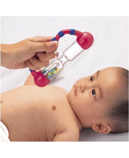 Acu sekošanas prasmes attīstošs grabulis BRAIN BUILDERS Grabulis