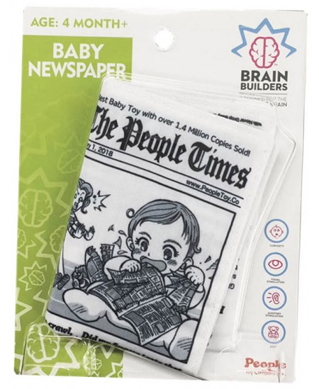 Neplīstošs laikraksts BRAIN BUILDERS Zīdaiņu ziņas