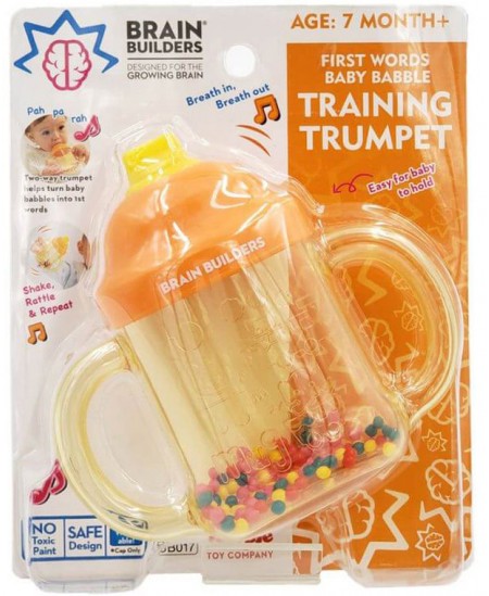 Valodas attīstību veicinoša rotaļlieta BRAIN BUILDERS Pirmie vārdi