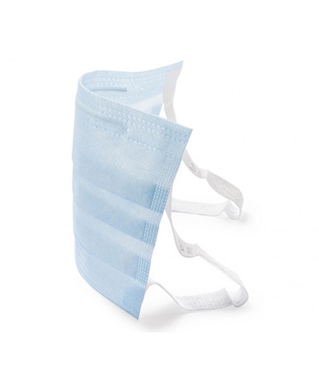 Vienreizlietojamās bērnu medicīniskās II tipa sejas maskas ar platām gumijām, 30 gab.