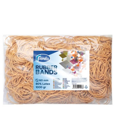 Gumijas lentes FOROFIS, 60 mm, 1 kg