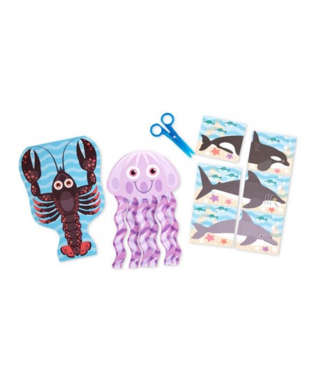 Radošs griešanas komplekts MELISSA & DOUG Jūras pasaule