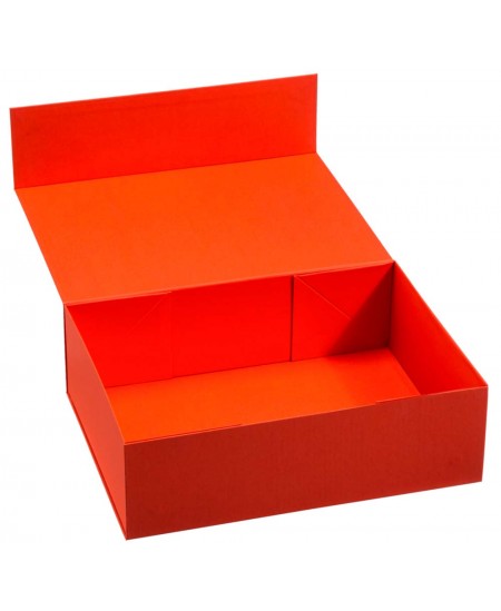 Dāvanu kastīte, magnētiska, 100x100x30 mm, sarkana, 1 gab.