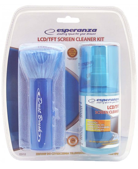 Komplekts ekrānu tīrīšanai ESPERANZA, 200 ml