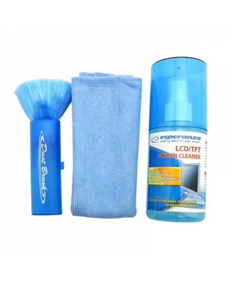 Komplekts ekrānu tīrīšanai ESPERANZA, 200 ml