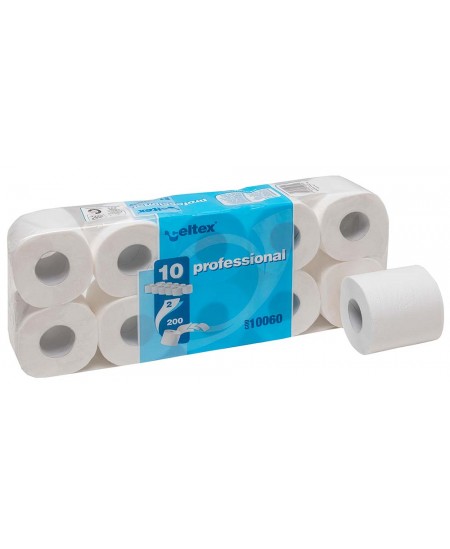 Sadzīves tualetes papīrs CELTEX Professional Blue, 10060, 10 ruļļi