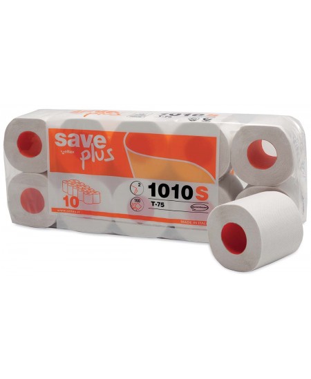 Sadzīves tualetes papīrs CELTEX Save Plus, 1010S, 10 ruļļi