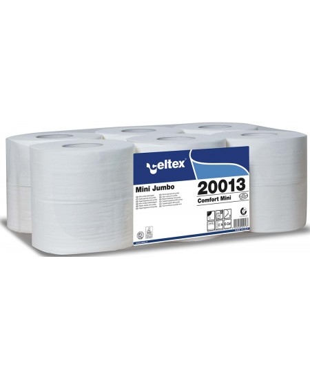 Tualetes papīrs rullī CELTEX Comfort Mini, 20013, 130 m, 1 rullis