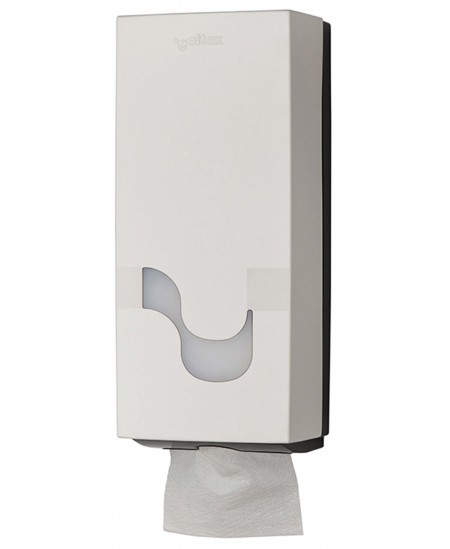 Tualetes papīra lokšņu turētājs CELTEX Folded Toilet Paper, 92260, balts