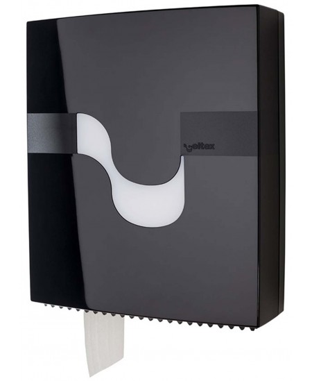 Tualetes papīra turētājs CELTEX Maxi Jumbo Toilet Paper, 92200, melns